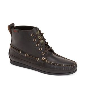 G.H. Bass & Co. Sahara Moc Toe Ankle Boot Black
